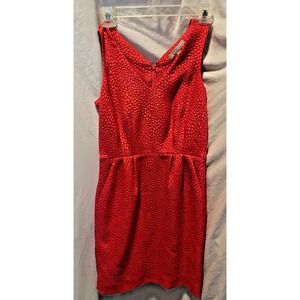 Banana‎ Republic Vibrant Pink Sleeveless Dress Size 0 with Pockets